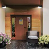 Уличный настенный светильник Opal 358451