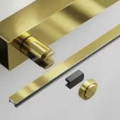 Основание для трекового светильника Flarity TRA155CW-BB-BS