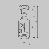 Крепеж для шинопровода Flarity TRA155CW-S1-BS
