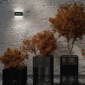 Уличный настенный светильник Strait 359196