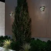 Уличный настенный светильник Strait 359197