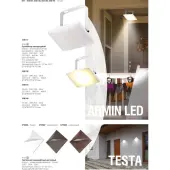 Уличный настенный светильник Testa 370587