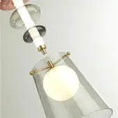 Подвесная люстра Amore 5411/18LB