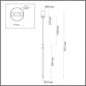 Подвесная люстра Anta 4393/14L