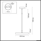 Подвесная люстра Bergi 5079/15L
