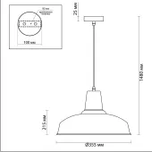 Светильник подвесной Bits 3361/1