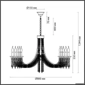 Подвесная люстра Capel 5063/10