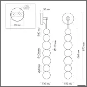 Бра Crystal 5007/13WL