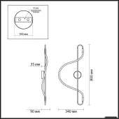 Бра Keys 4303/19WL