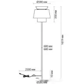 Торшер Kressa 4992/1F