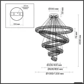 Подвесная люстра L-Vision 4930/260L