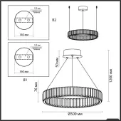Подвесная люстра L-Vision 4930/30L