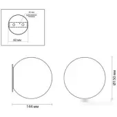 Светильник Marbella 6684/5CLA