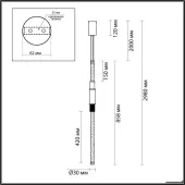Подвесная люстра Marmi 4359/14L