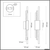 Бра Marmi 4360/10WL