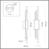 Бра Marmi 4361/10WL