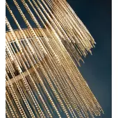 Подвесная люстра Агни 08260-80+60.33 (золото)