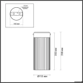 Люстра средней высоты Pillari 5047/10LC