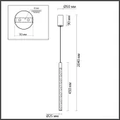 Подвесная люстра Sparky 4370/5L