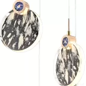 Подвесная люстра Викси 07857-6A.33 (золото)