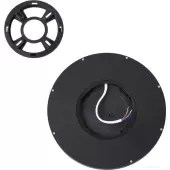 Светильник-тарелка Alfa Black 7660/18L