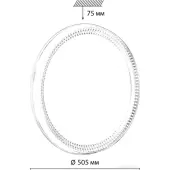 Светильник-тарелка Depax 7643/EL