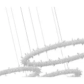 Подвесная люстра Лиам 07875-80+60+40P.02 (хром)