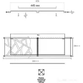 Люстра средней высоты Fabiana 7700/60L