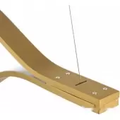 Подвесная люстра Линн 08258-100.33P (матовое золото)