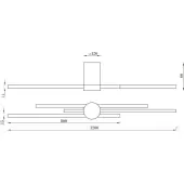 Бра Лорин 08428-1203.19 (черный)