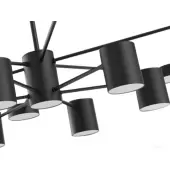 Подвесная люстра Мекли 07649-13D.19 (черный)