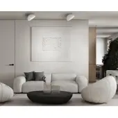 Припотолочная люстра Pluto White 7657/11L