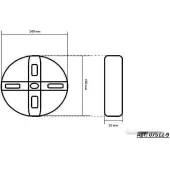Люстра средней высоты Нисса 07512-9,33(21)