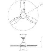 Светильник с вентилятором Storm 7702/24L