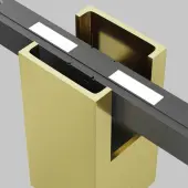 Трековый светильник Alfa TR121-2-7W4K-BS