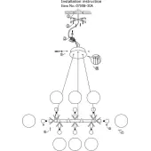 Подвесная люстра Сида 07508-20,20