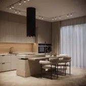 Трековый светильник Artisan TR089-1-GU10-BB