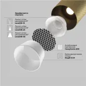 Трековый светильник Artisan TR097-2-12W4K-M-BMG