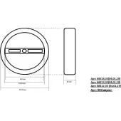 Подвесная люстра Тор 08212,19A(4000K)