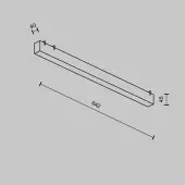 Светильник Basis TR129B-24W4K-B