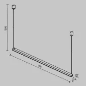 Трековый светильник Basis TR170-1-52W3K-B