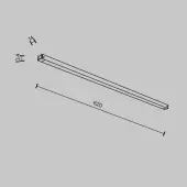 Трековый светильник Basis TR173-1-16WTW-B