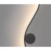 Бра Фальте 08410-80R,19(3000K) (черный, правый)