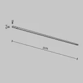 Трековый светильник Flex TR180-1-24WTW-B