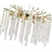 Подвесная люстра Шанти 07871-60D.33 (золото)