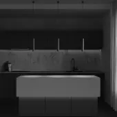 Подвесная люстра Focus LED P072PL-L12W3K-BS