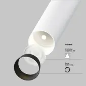 Подвесная люстра Focus T P141RS-L125-6W4K-W