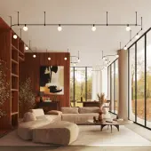 Трековый светильник Luna TR208-1-5W3K-B