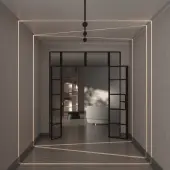 Трековый светильник Outline TR090-2-6W4K-B