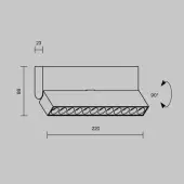 Спот Points rot C136CL-12W3K-B